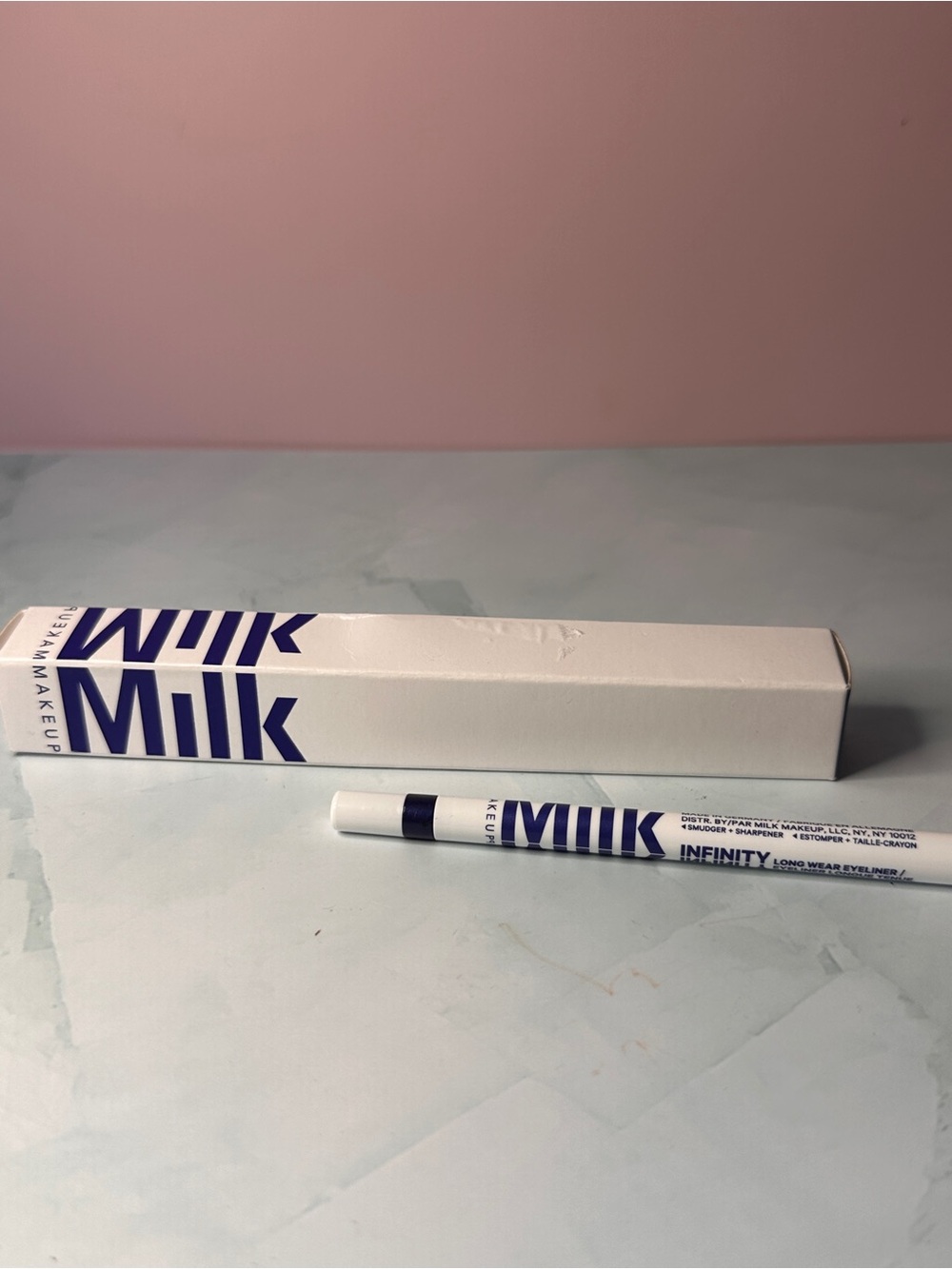 Milk Makeup Infinity Long Wear Eyeliner Pencil – White with Blue Accents